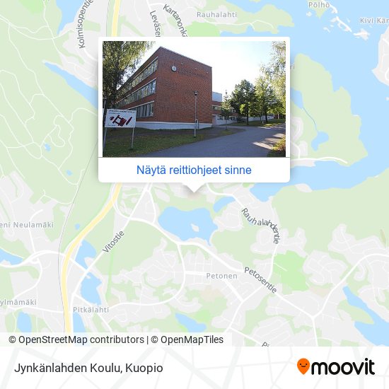 Jynkänlahden Koulu kartta