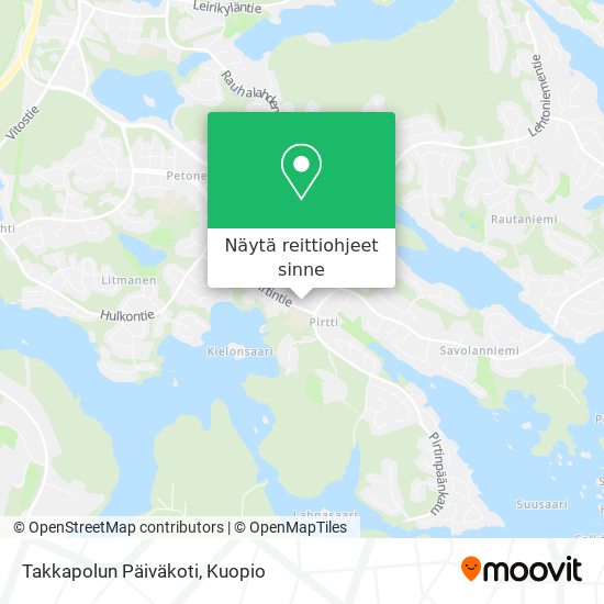 Takkapolun Päiväkoti kartta