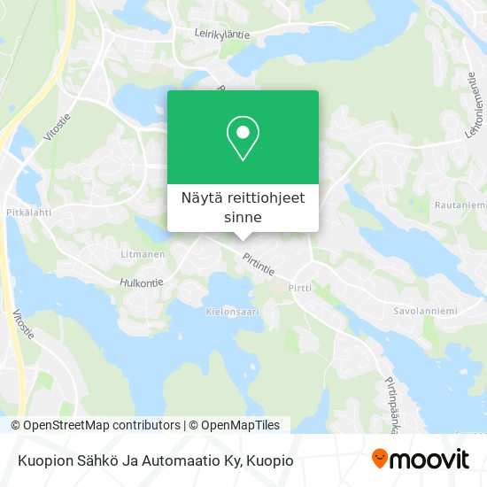 Kuopion Sähkö Ja Automaatio Ky kartta