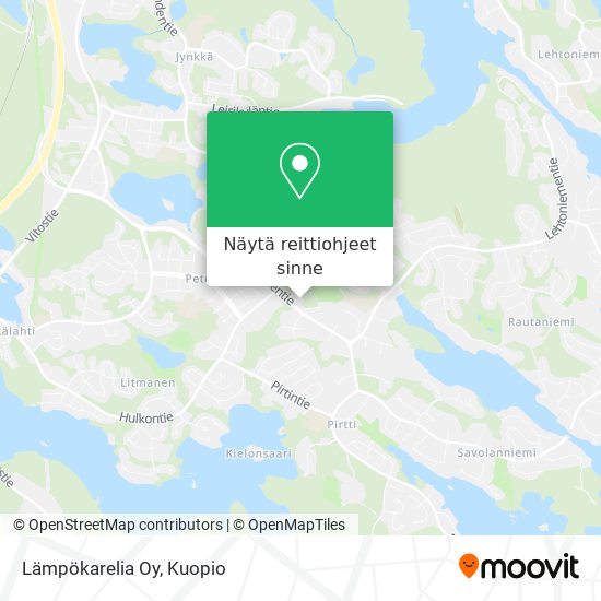 Lämpökarelia Oy kartta