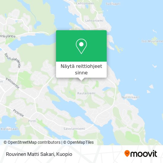 Rouvinen Matti Sakari kartta