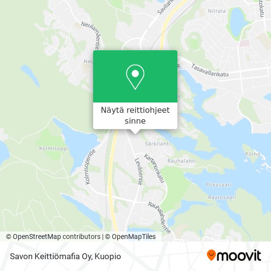 Savon Keittiömafia Oy kartta