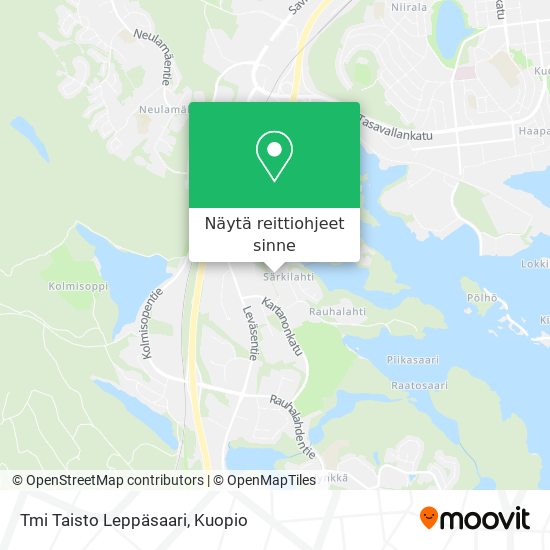 Tmi Taisto Leppäsaari kartta