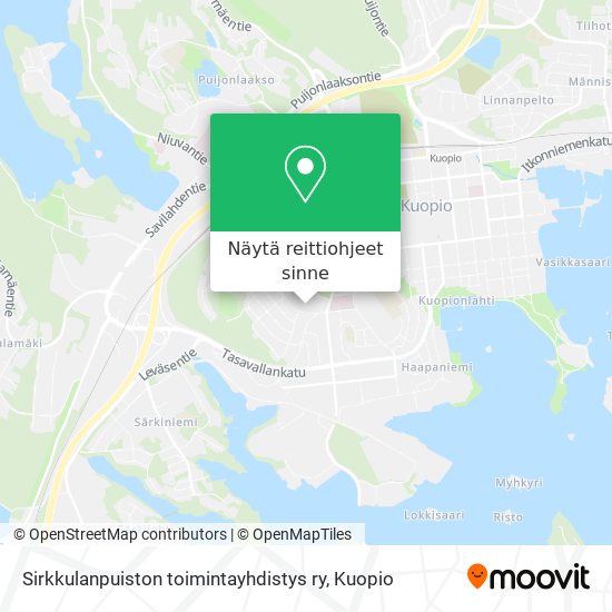 Sirkkulanpuiston toimintayhdistys ry kartta