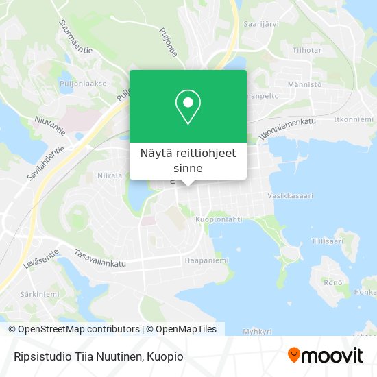 Ripsistudio Tiia Nuutinen kartta