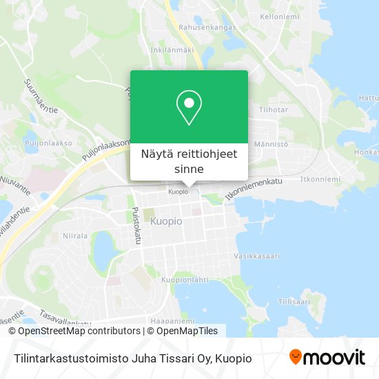Tilintarkastustoimisto Juha Tissari Oy kartta