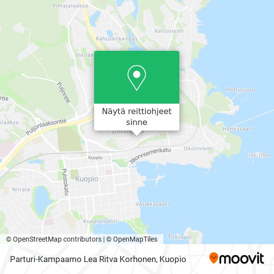 Parturi-Kampaamo Lea Ritva Korhonen kartta