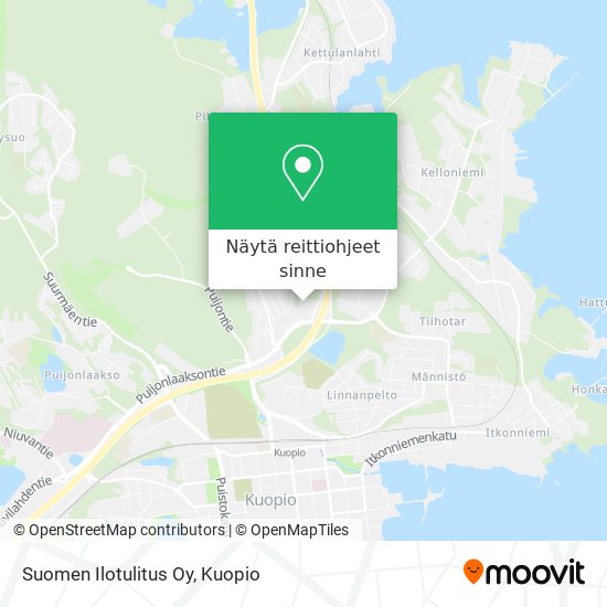 Suomen Ilotulitus Oy kartta