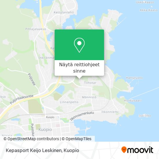Kepasport Keijo Leskinen kartta