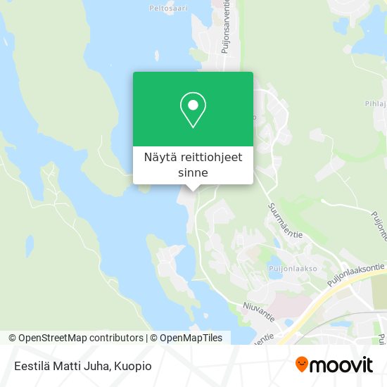 Eestilä Matti Juha kartta