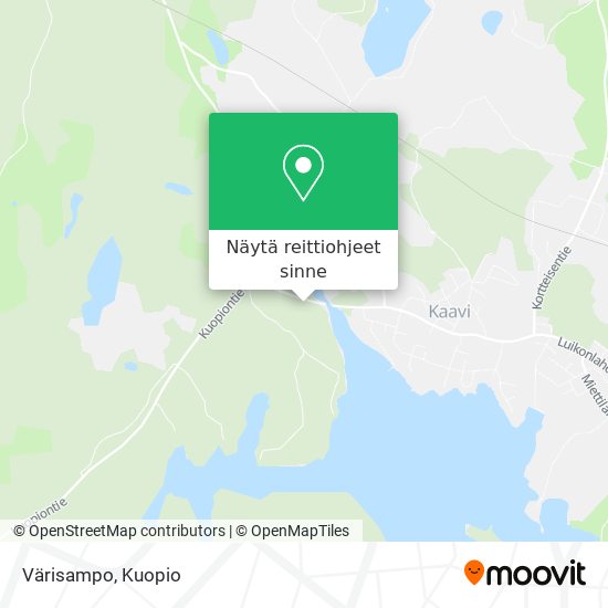 Värisampo kartta