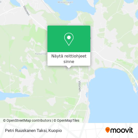 Petri Ruuskanen Taksi kartta