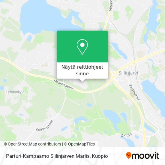 Parturi-Kampaamo Siilinjärven Marlis kartta