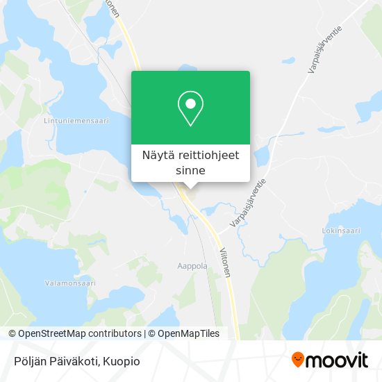Pöljän Päiväkoti kartta
