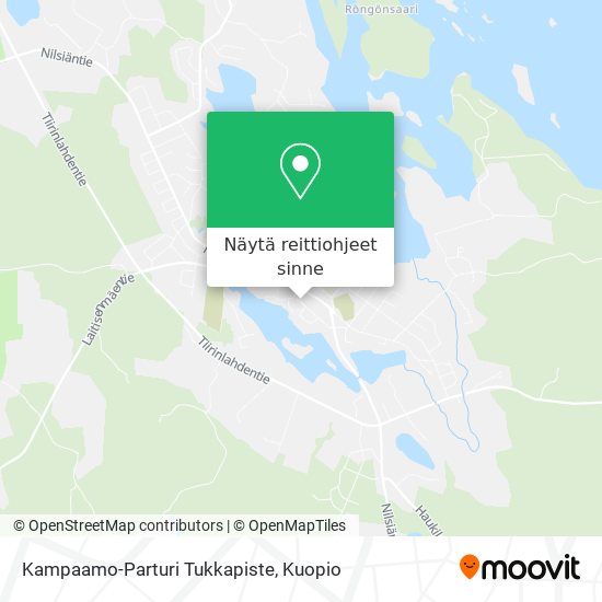 Kampaamo-Parturi Tukkapiste kartta
