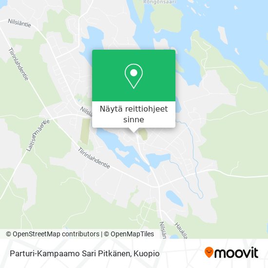 Parturi-Kampaamo Sari Pitkänen kartta