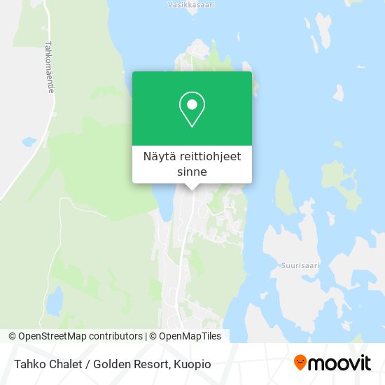 Kuinka päästä kohteeseen Tahko Chalet / Golden Resort paikassa Nilsiä  kulkuvälineellä Bussi?