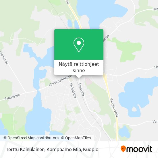 Terttu Kainulainen, Kampaamo Mia kartta