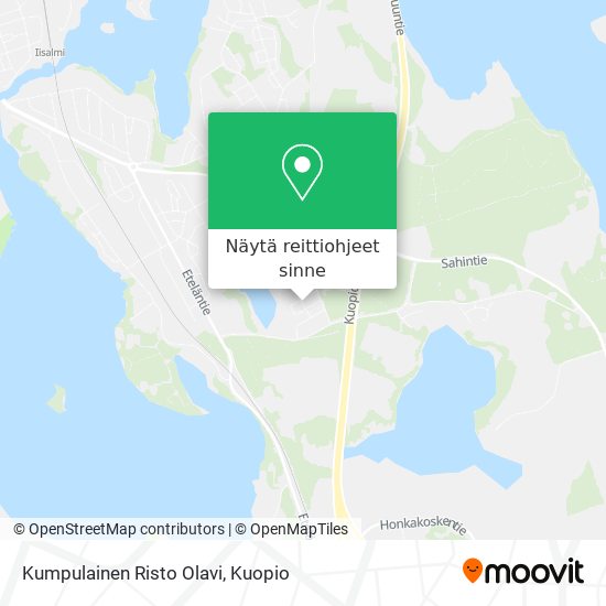 Kumpulainen Risto Olavi kartta