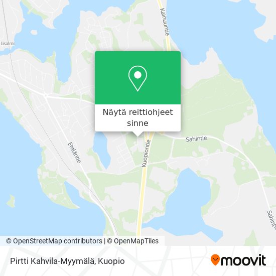 Pirtti Kahvila-Myymälä kartta