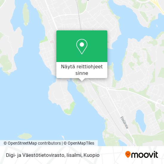 Digi- ja Väestötietovirasto, Iisalmi kartta