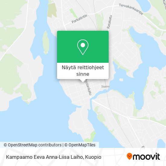 Kampaamo Eeva Anna-Liisa Laiho kartta
