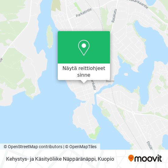 Kehystys- ja Käsityöliike Näppäränäppi kartta
