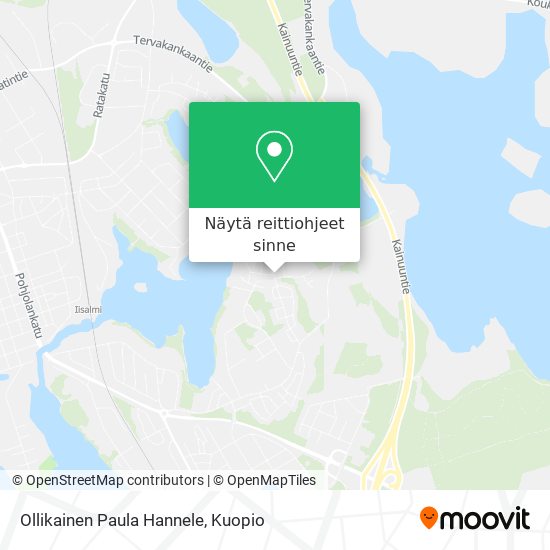 Ollikainen Paula Hannele kartta