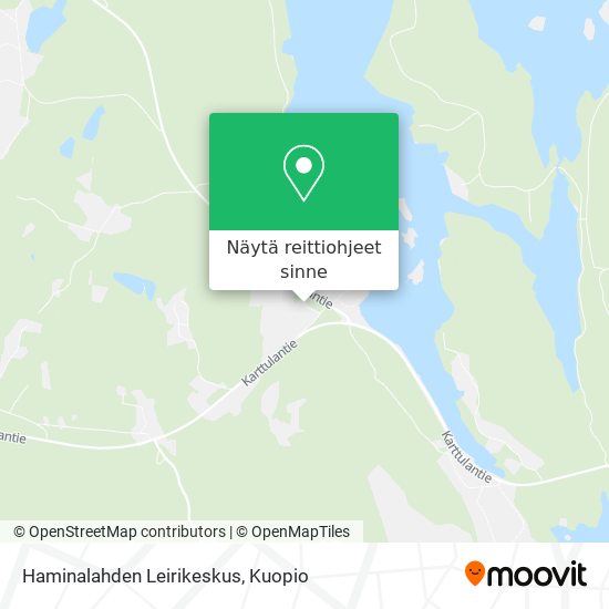 Haminalahden Leirikeskus kartta