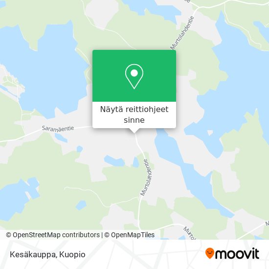 Kesäkauppa kartta