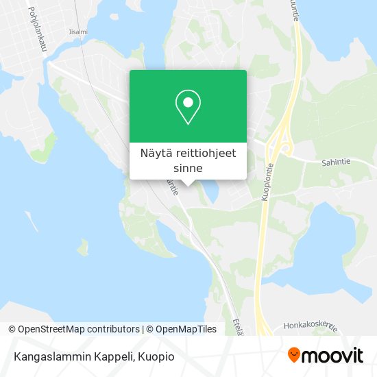 Kuinka Päästä Kohteeseen Kangaslammin Kappeli Paikassa Iisalmi ...