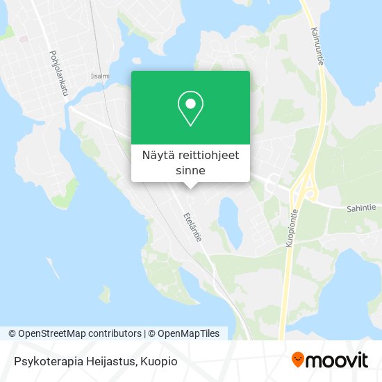 Psykoterapia Heijastus kartta
