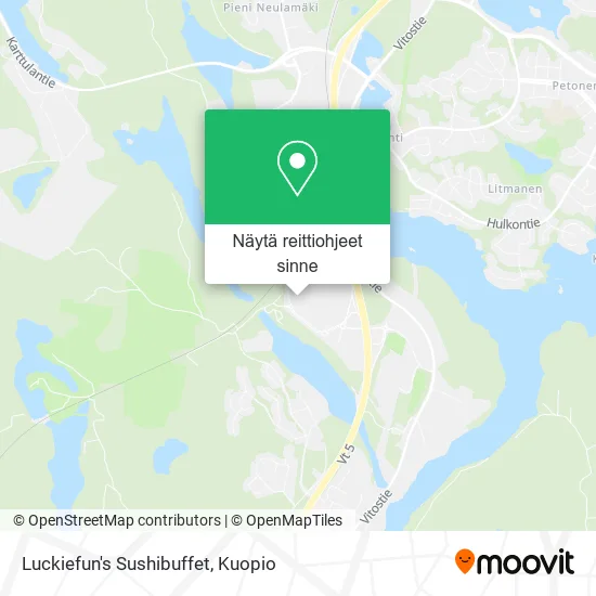 Luckiefun's Sushibuffet kartta