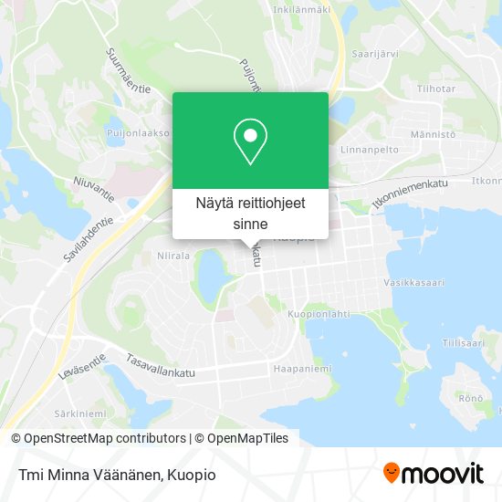 Tmi Minna Väänänen kartta