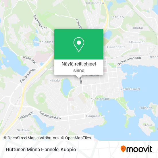 Huttunen Minna Hannele kartta