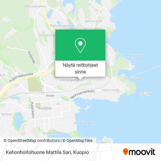 Kehonhoitohuone Mattila Sari kartta