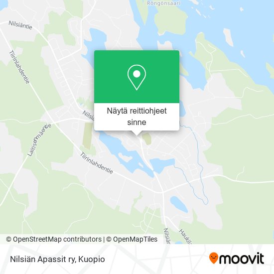 Nilsiän Apassit ry kartta