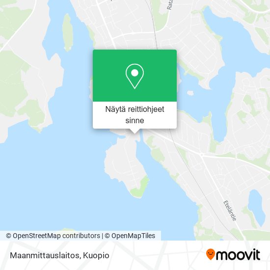 Maanmittauslaitos kartta