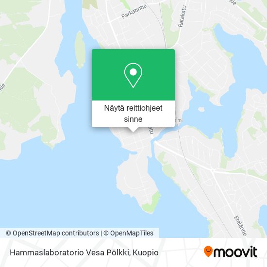 Hammaslaboratorio Vesa Pölkki kartta