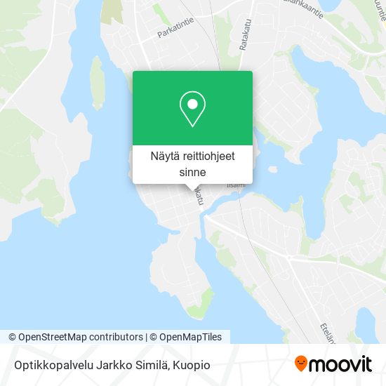 Optikkopalvelu Jarkko Similä kartta