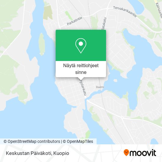 Keskustan Päiväkoti kartta