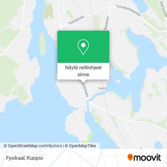 Fysikaal kartta