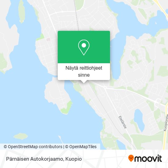 Pärnäisen Autokorjaamo kartta
