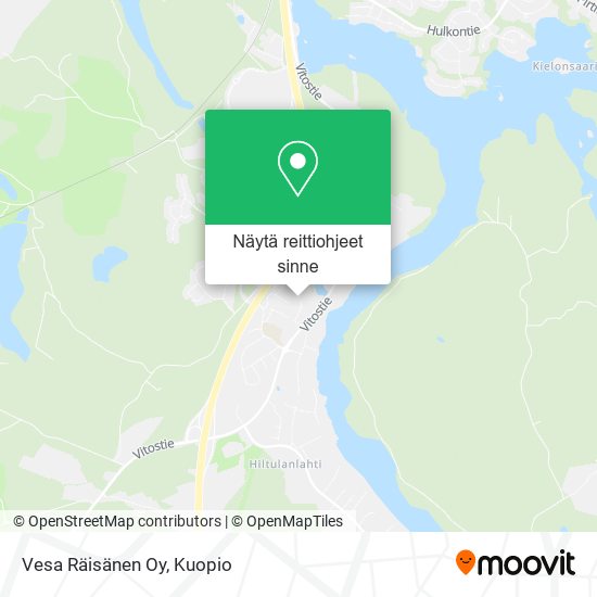 Vesa Räisänen Oy kartta