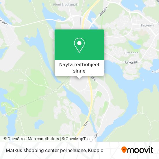 Matkus shopping center perhehuone kartta