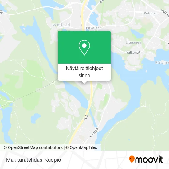 Makkaratehdas kartta