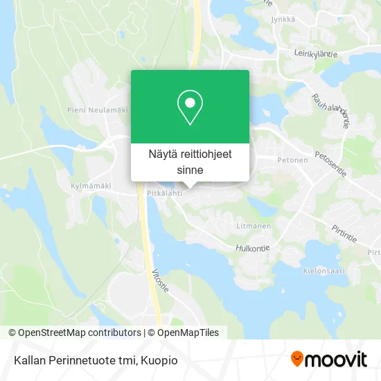 Kallan Perinnetuote tmi kartta