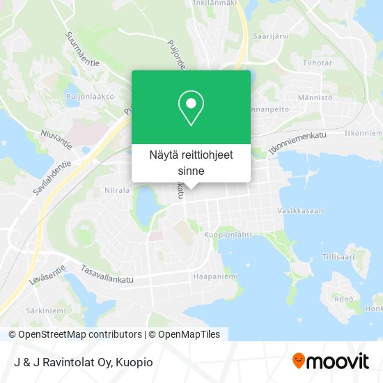 J & J Ravintolat Oy kartta