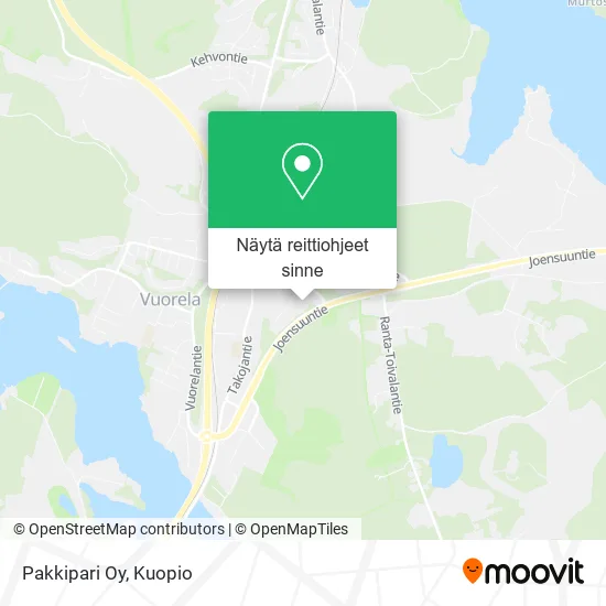Pakkipari Oy kartta
