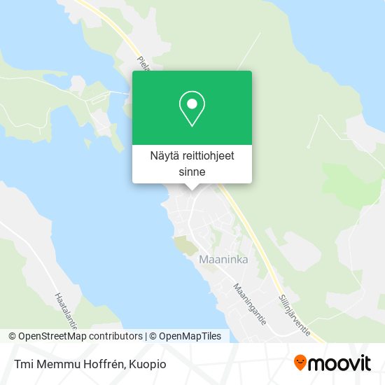 Tmi Memmu Hoffrén kartta